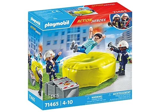Playmobil Palomies ilmatyynyn kanssa (71465)