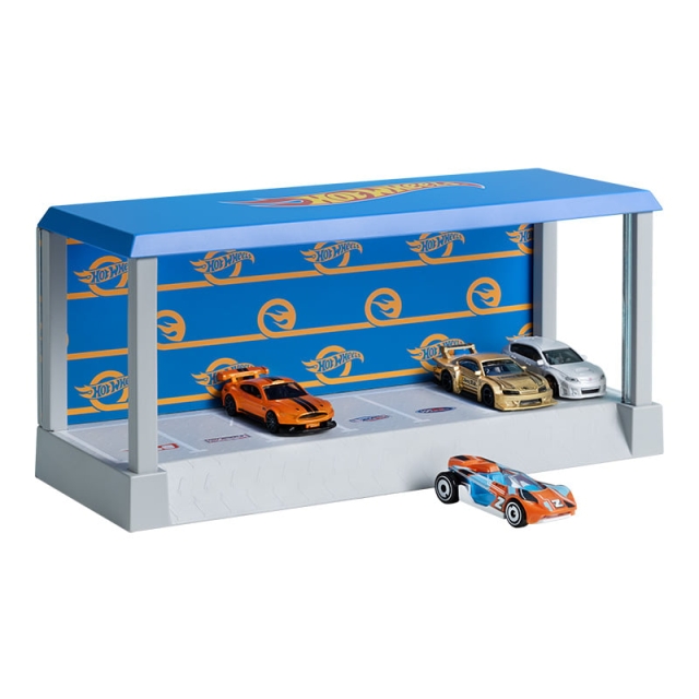 Paladone Hot Wheels autotallin näytön tapauksessa valo