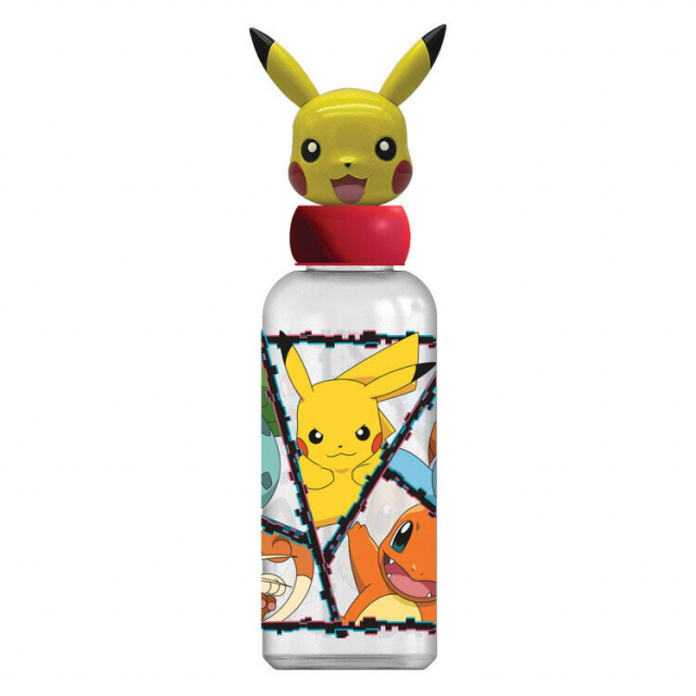 STOR Vesipullo 3D-hahmolla 560 ml - Pokémon (088808723-10127)