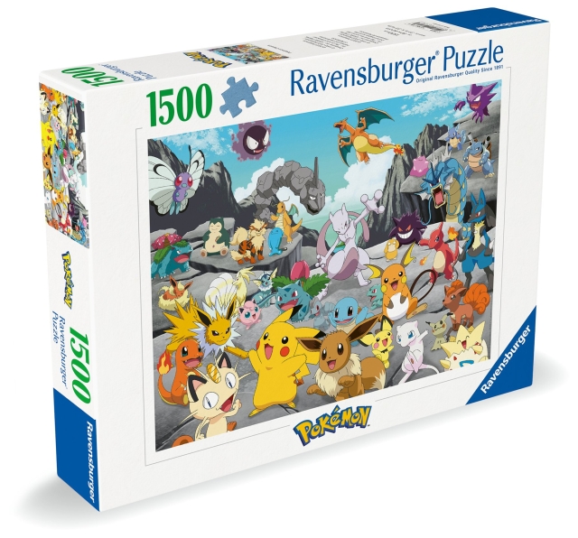 Ravensburger Puzzle Pokémon Classics 1500p (12000726)