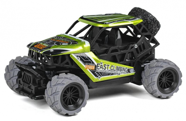 TEC-TOY King Climber R/C 1:18 2,4G 3,7V Li-ion, vihreä (471416)