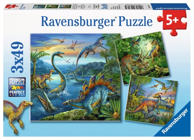 Ravensburger Dinosaur Facination 3x49p - 09317