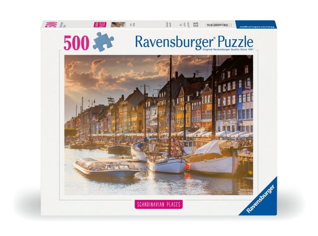 Ravensburger Puzzle Auringonlasku Kööpenhaminassa 500p (12000846)