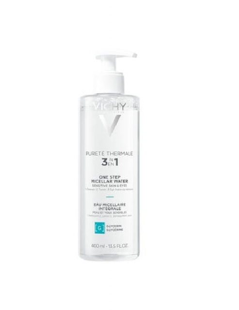 Vichy Pureté Thermale Mineral Micellar Water kasvojen puhdistusaine 400 ml