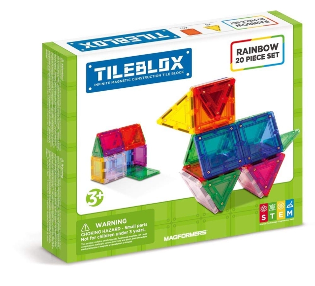 Tileblox Rainbow - 20 kpl setti (3201)