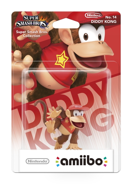 Nintendo Amiibo-hahmo Diddy Kong