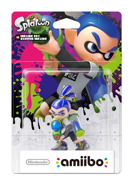 Nintendo Amiibo hahmo Inkling Boy (Splatoon Collection)