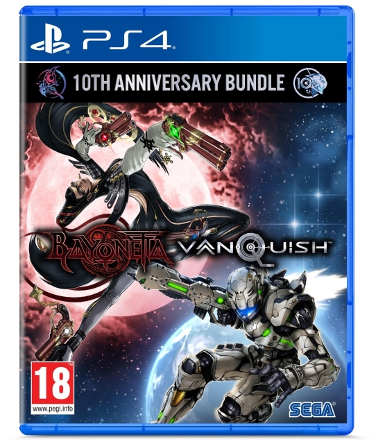 Atlus Bayonetta & Vanquish 10-vuotisjuhlapaketti