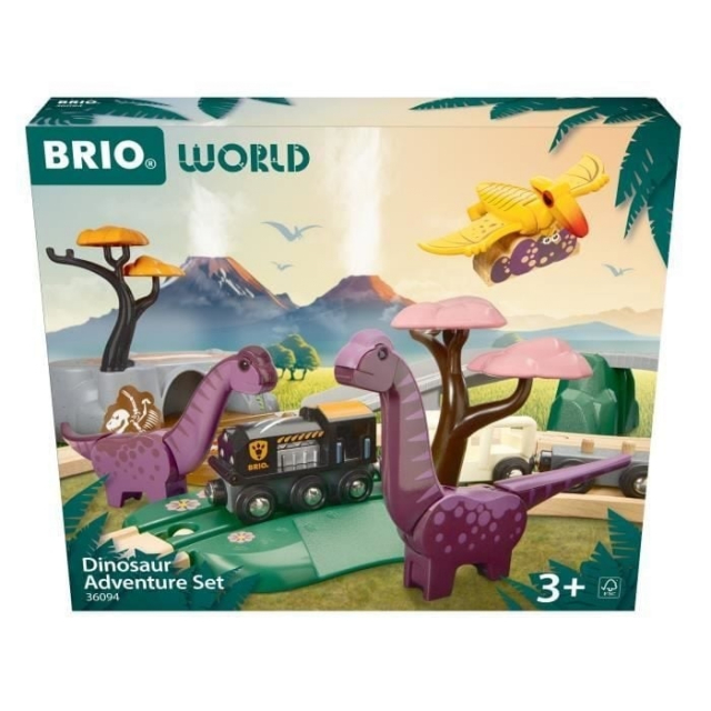 BRIO Junasarja dinosauruksilla - (36094)