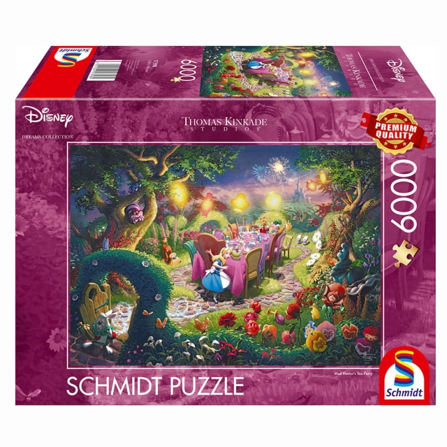 Schmidt Spiele Schmidt - Thomas Kinkade: Kadeade: Disney - Mad Hatter