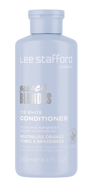Lee Stafford Bleach Blondes Ice White sävyttävä hoitoaine 250 ml