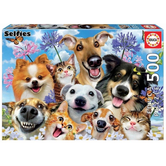 Educa 500 kpl - Selfie Fun In The Sun Puzzle (017983)