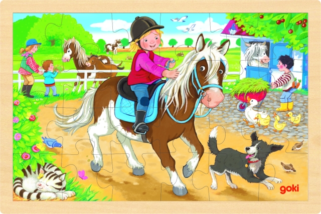 Goki Puzzle poni maatila - (57412)