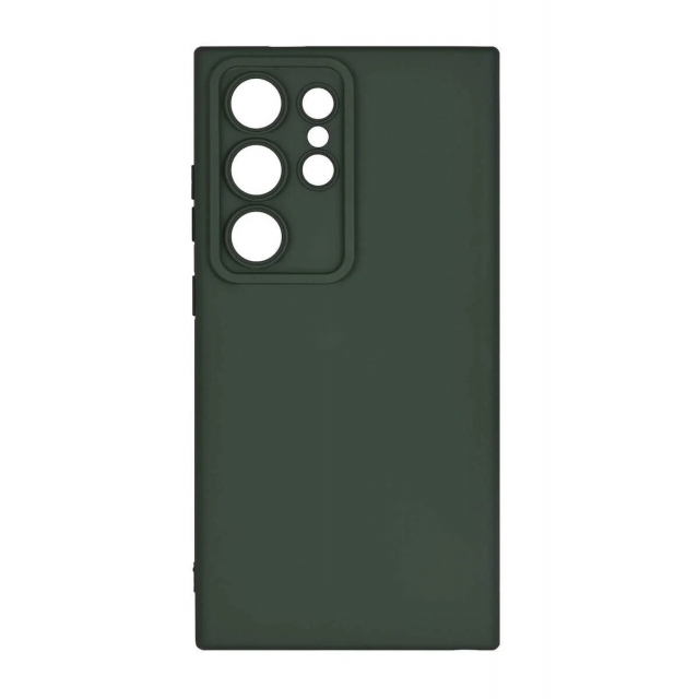 Onsala Backcover Sil Touch Samsung S24 Ultra 5G Olive Green