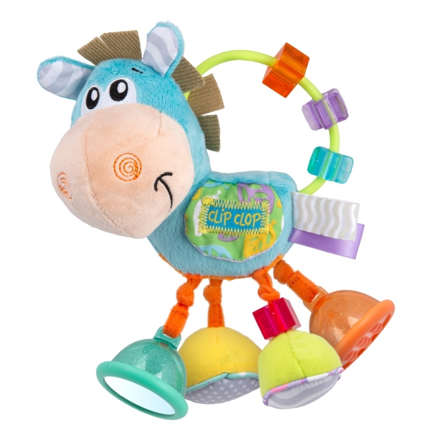 Playgro Clip Clop Activity hevonen - sininen - (10188462)