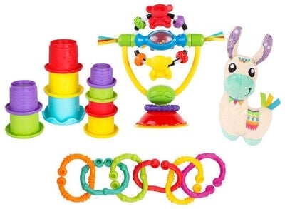 Playgro Sensory Llama Explore and Play -lahjapaketti - (10188328)