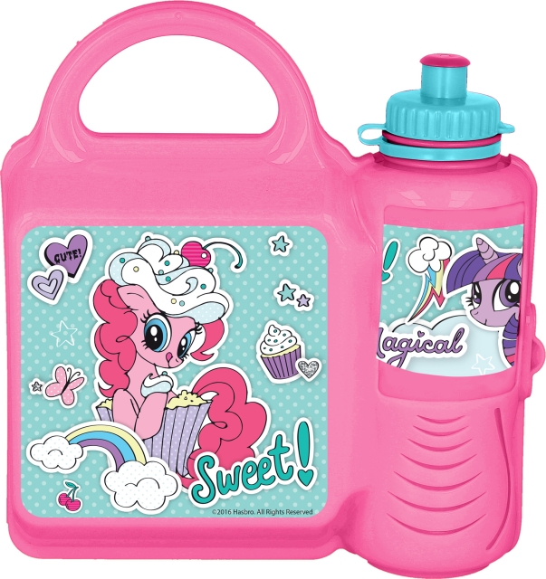 MY LITTLE PONY MY LITTLE PONY Stor - Lounaslaatikko ja vesipullo - (80572)