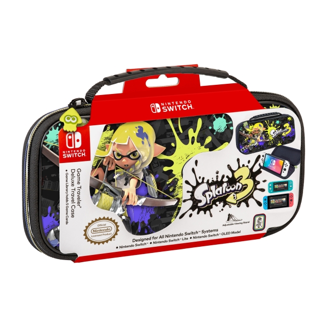 Nintendo Switch Deluxe -matkakotelo (Splatoon 3)