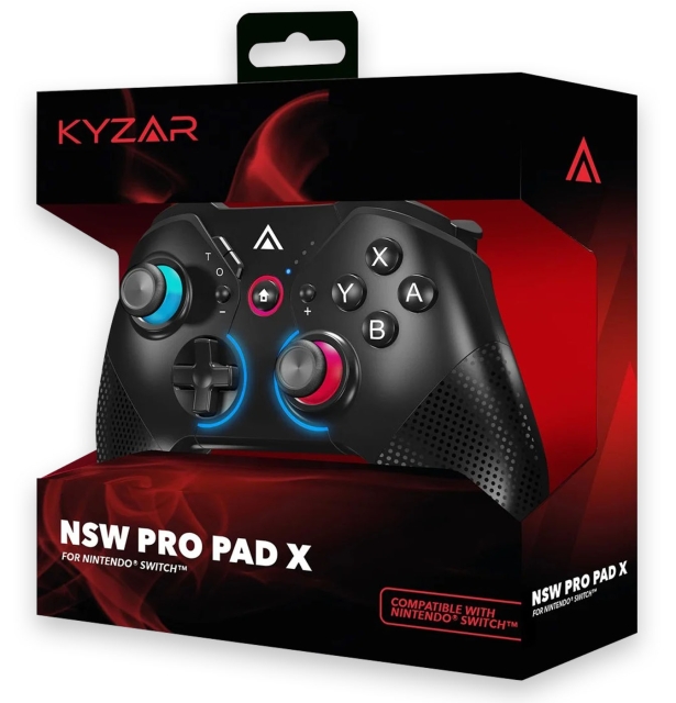 Kyzar Switch PRO -ohjain - musta