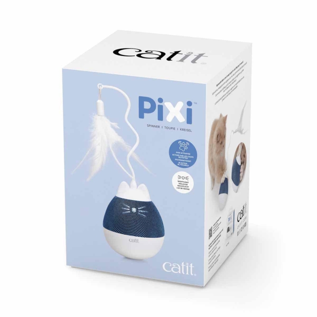 catit Pixi Spinner valkoinen ja sininen - (787.0182)