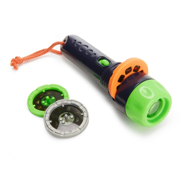 Kikkerland Avaruus Tarinankirja taskulamppu