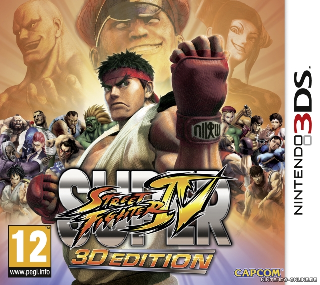 Capcom Super Street Fighter IV: 3D Edition (ITA) (englanniksi pelissä)