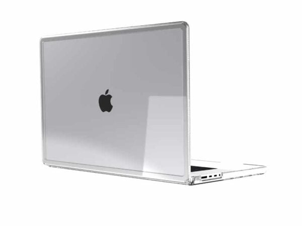 Tech21 Evo Hardshell MacBook Pro 16″ M1/M2 2021-> suojus - kirkas