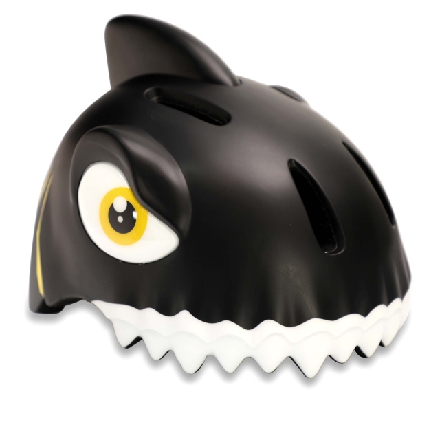Crazy Safety Shark pyöräilykypärä - musta (49-55cm) (100501-06-01)