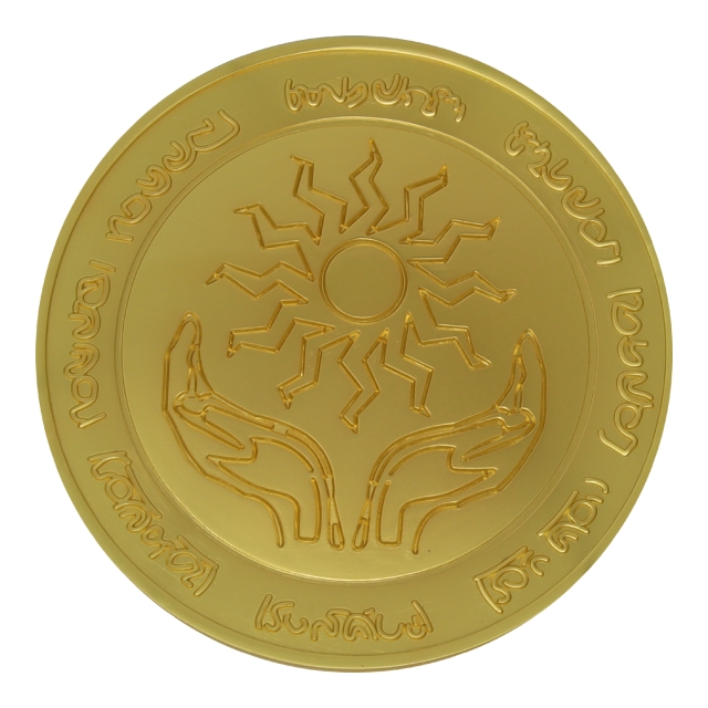 Fanatik Dungeons & Dragons 24k kullattu Amulet of Health medaljonki