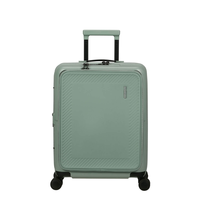 American Tourister Matkalaukku DashPop Spinner 55/23 Front Pocket Laptop Iceberg Green
