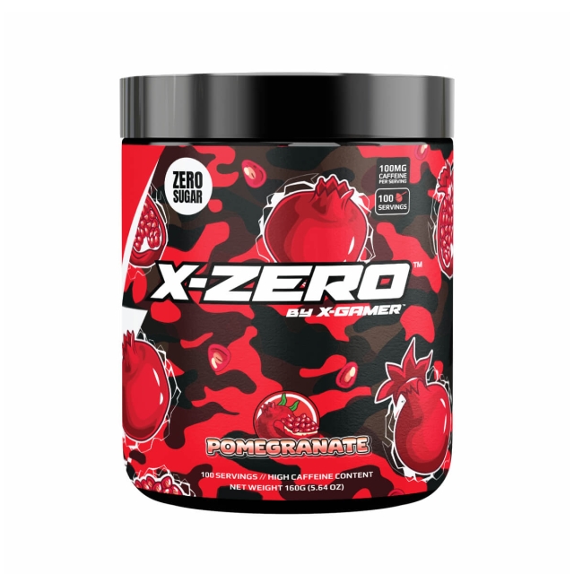 X-GAMER Energiajuomajauhe X-Zero 160 gram Pomegranate