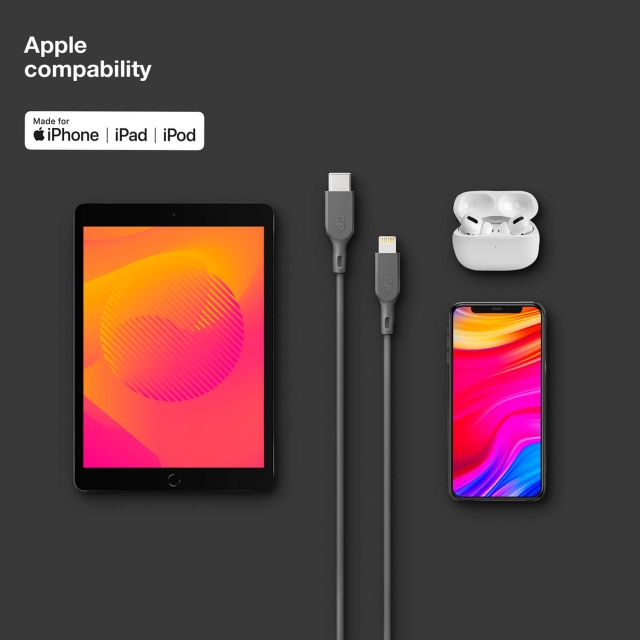 GP Kaapeli USB-A Lightning CL1P 1 m
