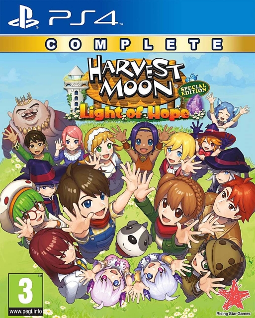 Rising Star Harvest Moon - Toivon valo - Täydellinen - Erikoispainos
