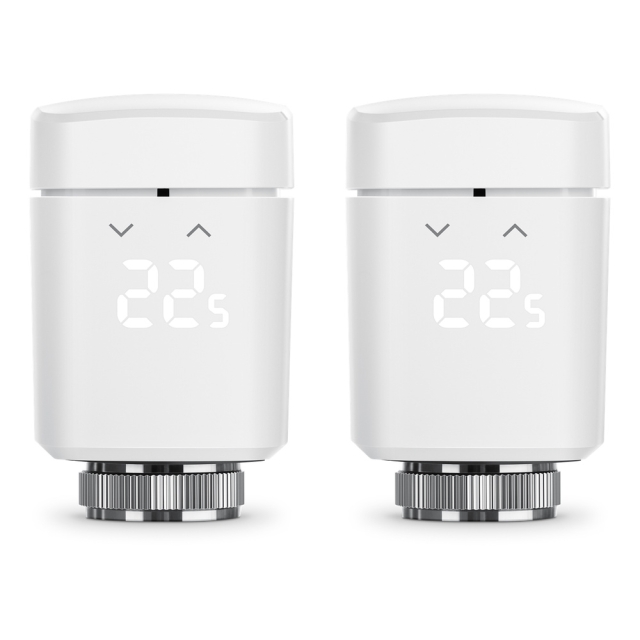 Eve Home EVE - Thermo - Älykäs termostaattinen patteriventtiili (2-pack) (2020) HomeKit