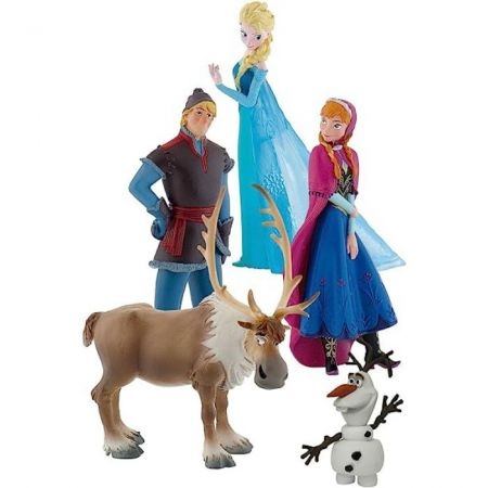 BULLYLAND Walt Disney Frozen 1 lahjapakkaus - 5 hahmoa (525391)