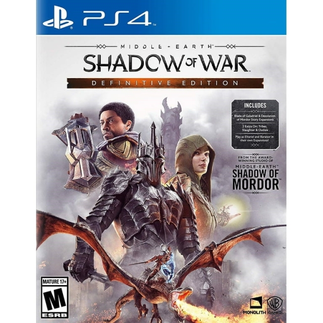 Middle-Earth: Shadow of War Definitive Edition (Import ) (PS4)
