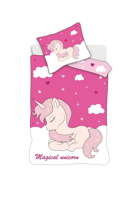 BrandMac Vuodevaatteet - Junior Size - Taikamainen yksisarvinen (1000800)