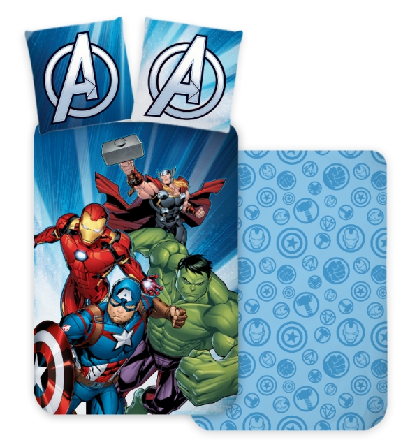 BrandMac Vuodevaatteet - Junior koko 100x140 cm - Avengers (1000864)