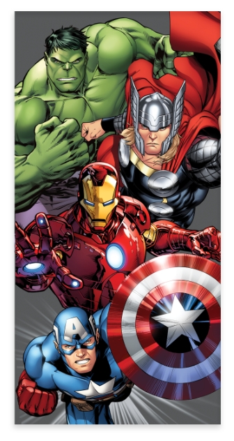 BrandMac Pyyhe - 60 x 120 cm - Avengers (110082)
