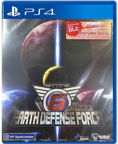 Soft Source Earth Defense Force 6 (Tuonti)
