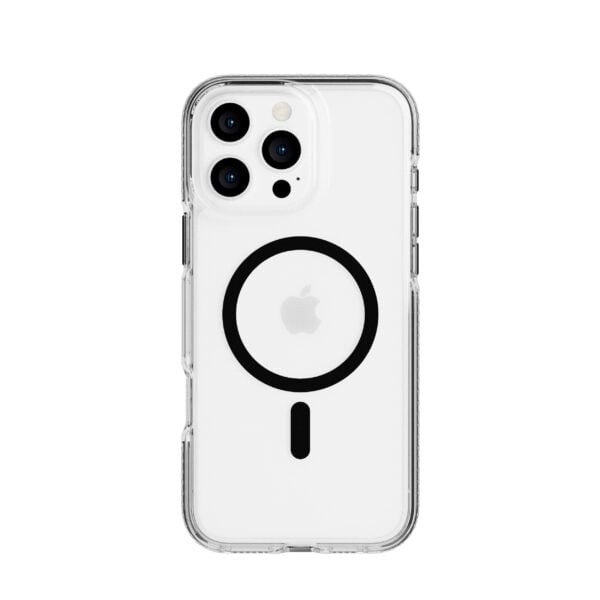 Evo Tech21 - Evo Crystal - Suojus - iPhone 16 Pro Max - Crystal MagSafe - Musta