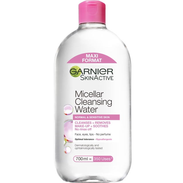 Garnier Micellar Cleansing Water normaalille ja herkälle iholle 700 ml