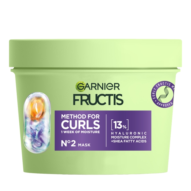 Garnier Fructis Method for Curls naamio kiharille hiuksille - 370 ml