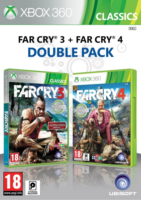 Far Cry 3 + Far Cry 4 (Double Pack) (X360)