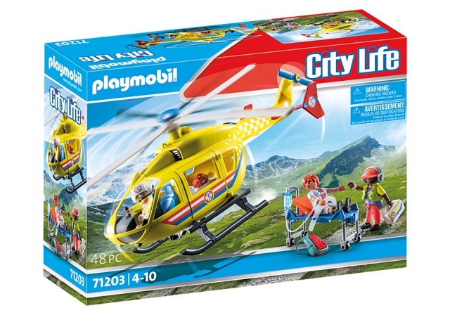 Playmobil Pelastushelikopteri (71203)
