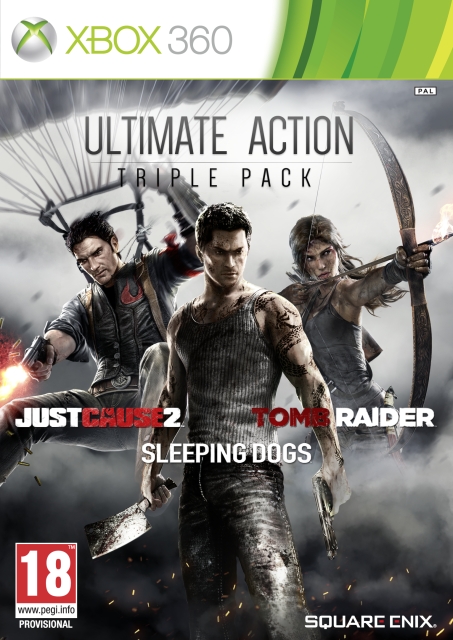 Just Cause 2, Sleeping Dogs & Tomb Raider Bundle (X360)