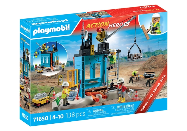 Playmobil Rakennustyömaa (71650)