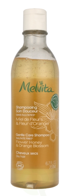 Melvita Gentle Care Shampoo 200 ml Dry Hair