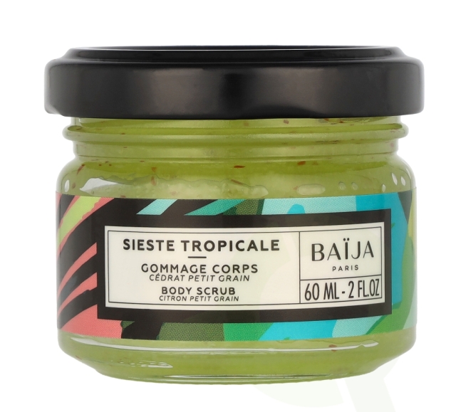 Baija Paris Baija Sieste Tropicale Body Scrub 60 ml Citron Petit Grain