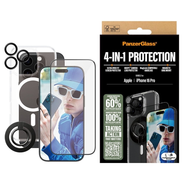 PanzerGlass iPhone 16 Pro 6.3